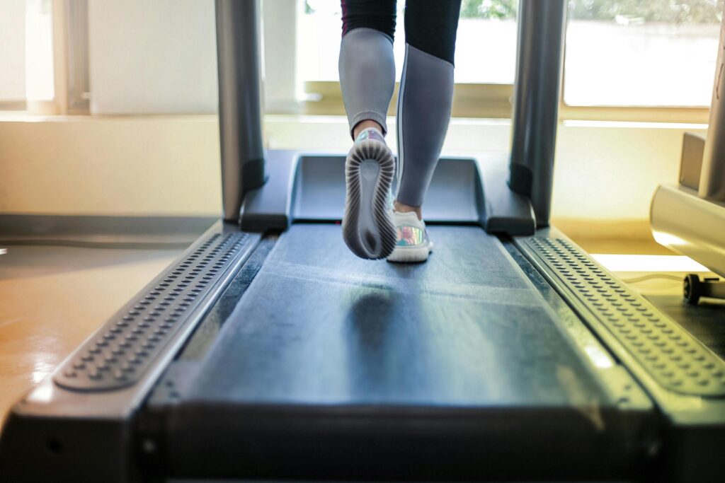 The Treadmill belt in Operation